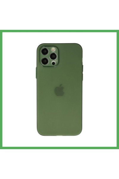 Nur store Çanta iPhone 12 Pro Compatible Case Puma Silicone - Green Bezoss