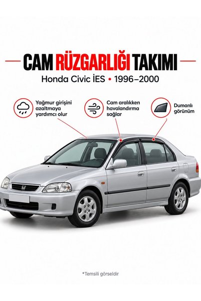 Hys Honda Civic ies 1996-2000 Cam Rüzgarlığı Takımı