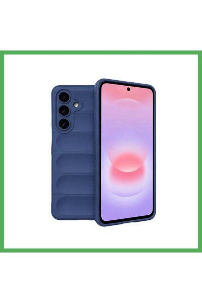 Nur store Çanta Samsung Galaxy A37 5g Compatible Optimum Silicone - Dark Blue...