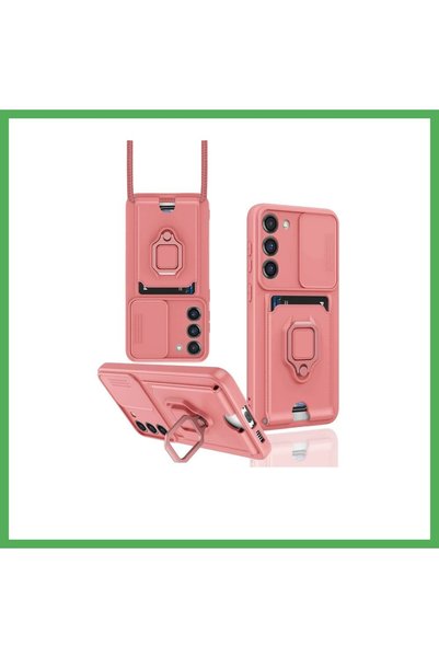 Nur store Çanta Samsung Galaxy S23 Plus Compatible Case Zuma Silicone with Bu...