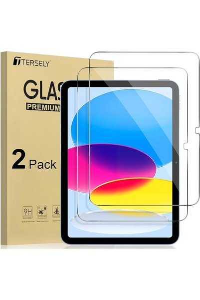 T Tersely 2 Pack Screen Protector for Apple iPad 10.2 Inch 9th/8th/7th
