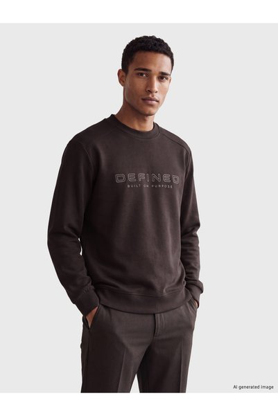 LC Waikiki سويت شيرت رجالي مطبوع عليه I Zero Roba Collar من Freezen Store