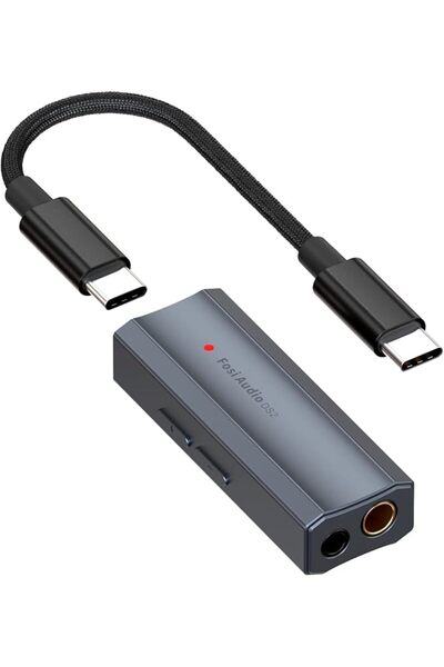 Fosi Audio مضخم صوت سماعات الرأس DS2 المحمول بمنفذ USB-C DAC DSD256 CS43131 HiFi
