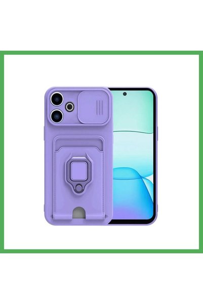 Nur store Çanta Redmi 13 4g Compatible Case Zuma Silicone with Business Card ...