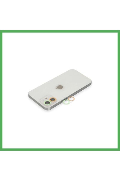 Nur store Çanta iPhone 11 Compatible Colorful Camera Lens Protection Glass - ...