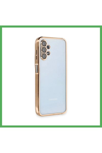 Nur store Çanta Samsung Galaxy A13 4g Compatible Silicone Case with Lens - Go...