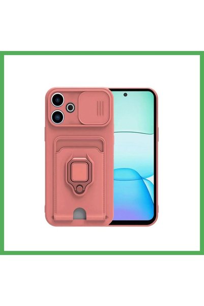 Nur store Çanta Redmi 13 4g Compatible Case Zuma Silicone with Business Card ...
