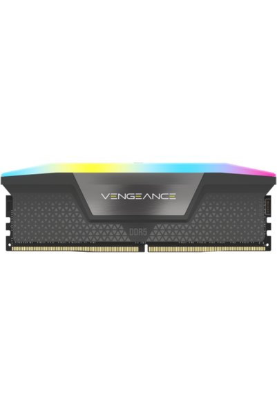 Corsair Memorie RAM Vengeance RGB Black, 16GB DDR5, 6000MHz, CL38