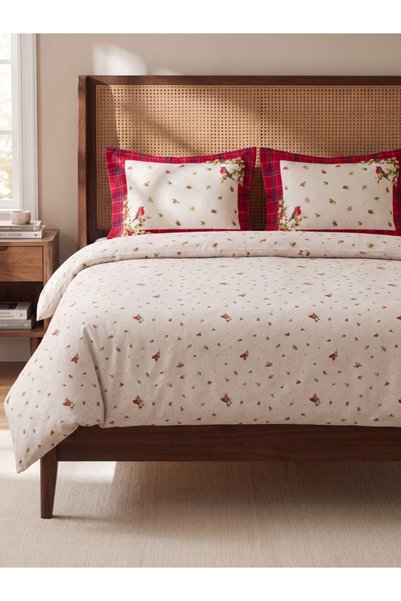 LC Waikiki Esvab • Modern & Distinctive Christmas Themed Cotton Double Duvet ...