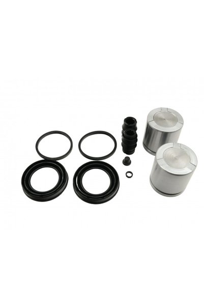 FAST PISTON ETRIER DE FRÂNĂ FORD TRANSIT 06 FAȚĂ [+] GARNITURI DE CAUCIUC 48M...