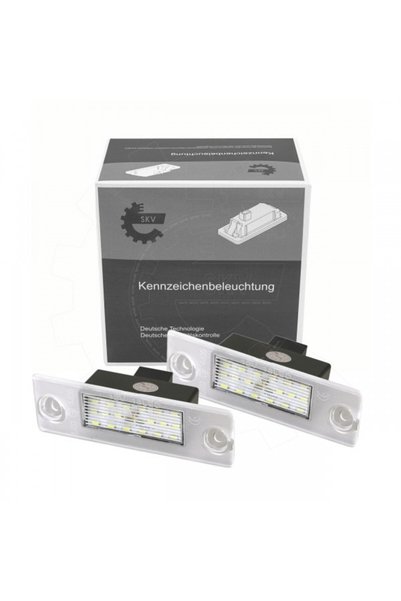 ESEN SKV Iluminare LED pentru plăcuța de înmatriculare Audi A3 A4 set complet...