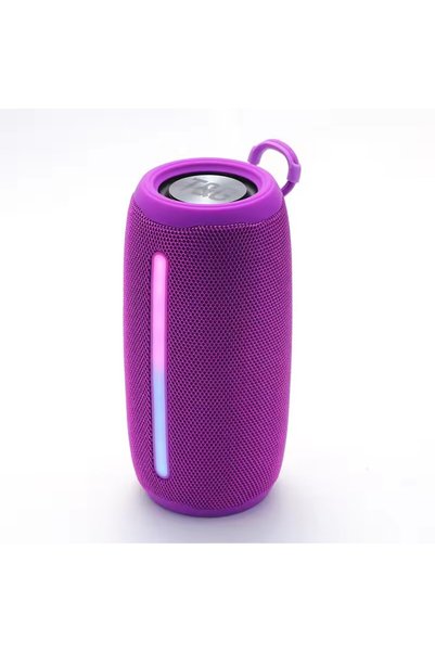 Bluejw مكبر صوت لاسلكي صغير محمول مع إضاءة LED RGB، مكبر صوت ستيريو مع مضخم ب...