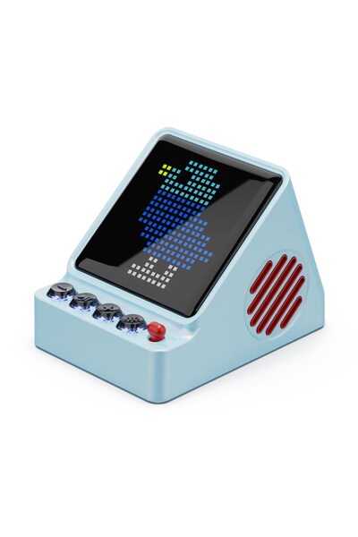 Bluejw مكبر صوت HYS-212 بيكسل آرت بتقنية البلوتوث مع ساعة، مكبرات صوت للكمبيو...