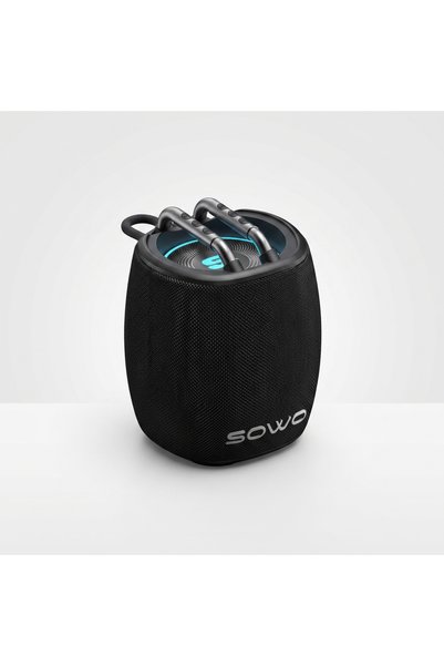 Bluejw مكبر صوت لاسلكي متعدد القنوات SOWO X10 بقوة 12 واط، مكبر صوت محمول مقا...