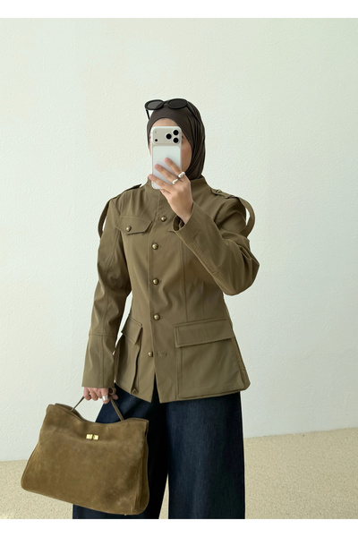 MODA AKSA PREMİUM OTURTMA CEKET HAKİ