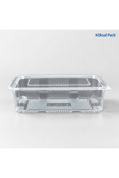 Köksal Pack 1500 Cc Leak-Proof Storage Container with Lid, 10 Pieces