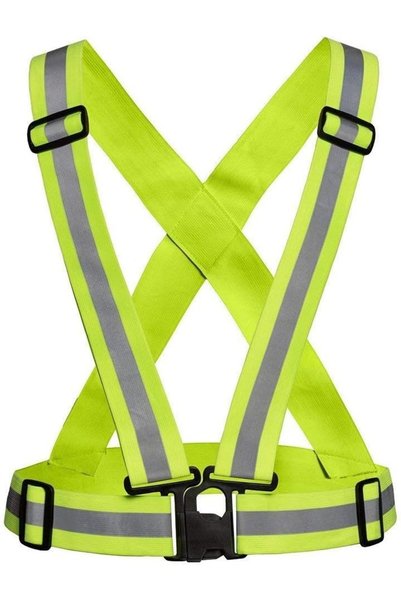 Generic Adjustable Reflective Safety Vest Belt with High Visibility, Reflecti...