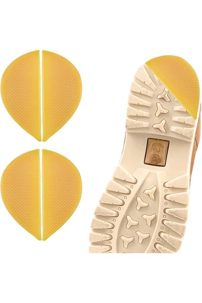 Arabest 16pcs Rubber Heel Repair Patches,Anti-Slip Shoe Sole Pads for Men and...