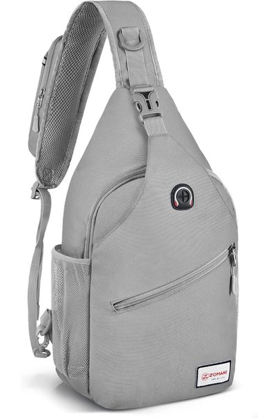 Generic Crossbody Sling Bag Men Women, Travel Shoulder Daypack Chest Bag