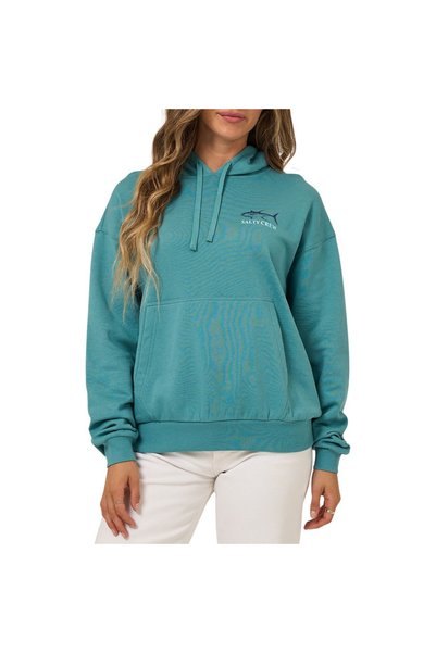 Salty Crew OVERLAY W HOODIE Τιρκουάζ S