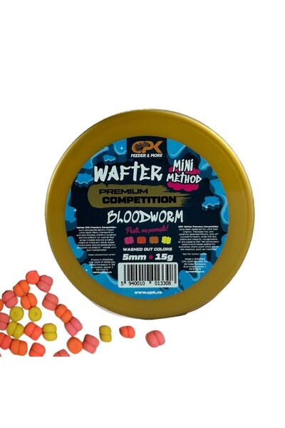 CPK Carp & More Metodă de Competiție Premium Wafter 5mm CPK Larve de Vierme d...
