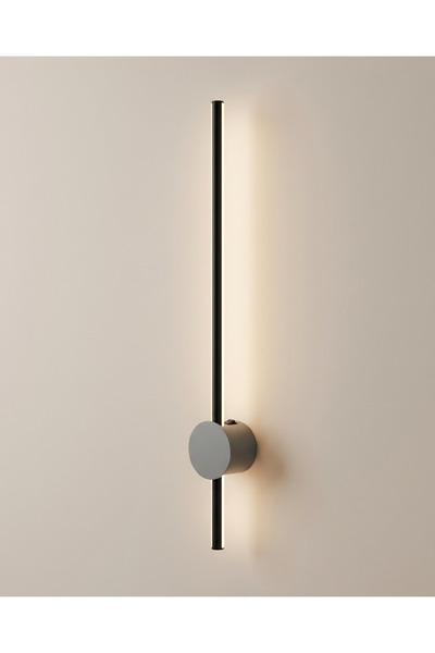 Avizen Lighting Project شمعدان حائط LED حديث مقاس 60 سم مع زر تشغيل/إيقاف، ضو...