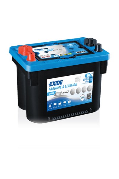 EXIDE ΘΑΛΑΣΣΙΝΟ AGM EP450 50AH 750(EN)