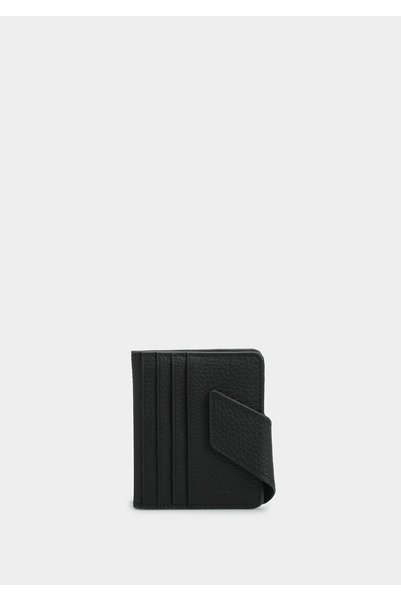 Provoq Black Y27Ad027 Leather Wallet/Card Holder Black