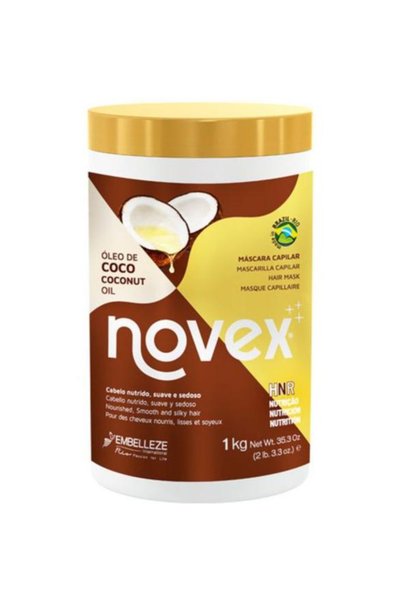 NOVEX Masca Nutritiva cu Ulei de Cocos - Coconut Oil Hair Mask, 1000 g