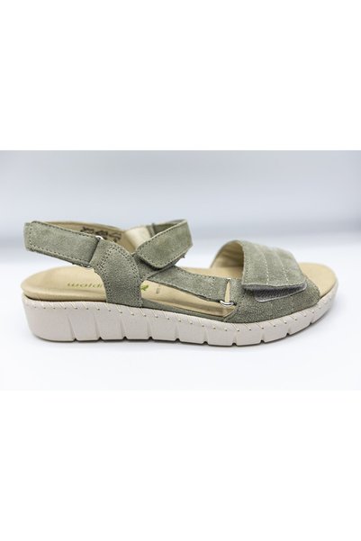 Adrada Sandale de damă din piele naturală |   Verde |   Mărime UE 39.5