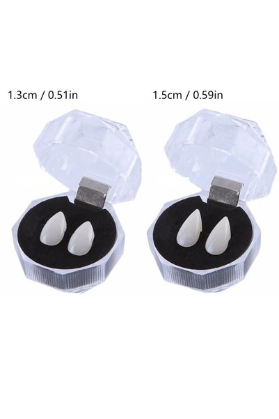 Choice 13 15mm Vampire Teeth Fangs Dentures Props Halloween Costume Props Fal...