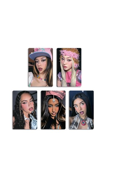 Choice K1-5PCS New Product KATSEYE Cat Eye WILD Album Peripheral Special Offe...