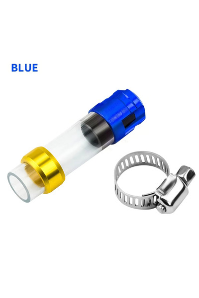 Choice Blue CLICK Motorcycle Air Filter Drain Tube Head Use CNC Alloy Motor A...