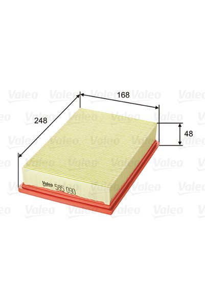 VALEO Φίλτρο αέρα 585090