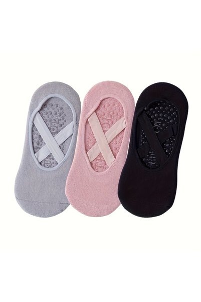 Choice hei fen hui 1/3/5 Pairs of Women's Socks, Boat Socks, Yoga Socks, Sili...