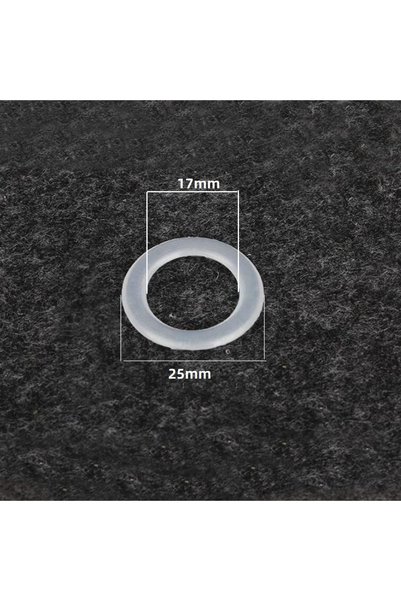 Choice 200Pcs-1Set 25mm 50/100/200Pcs/1Set White Plastic Crochet Loop Rings, ...