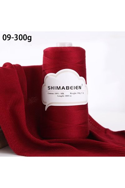 Choice 09 300g, Large Spool of Silk Lace Yarn, High-Quality Comfortable Lace ...