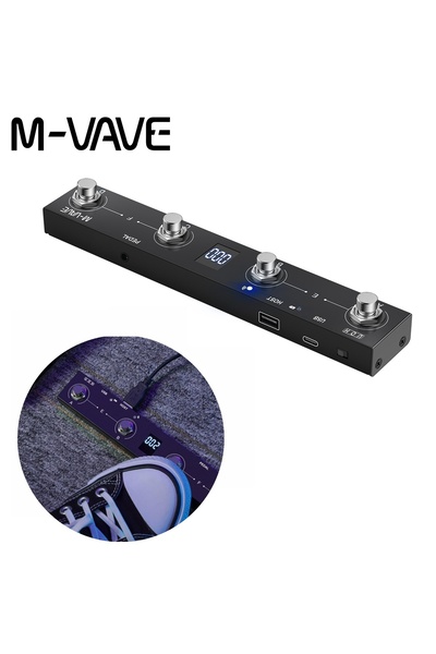 Choice لوحة مفاتيح تحكم MIDI لاسلكية M-VAVE Chocolate Plus مع 4 أزرار للتحكم ...
