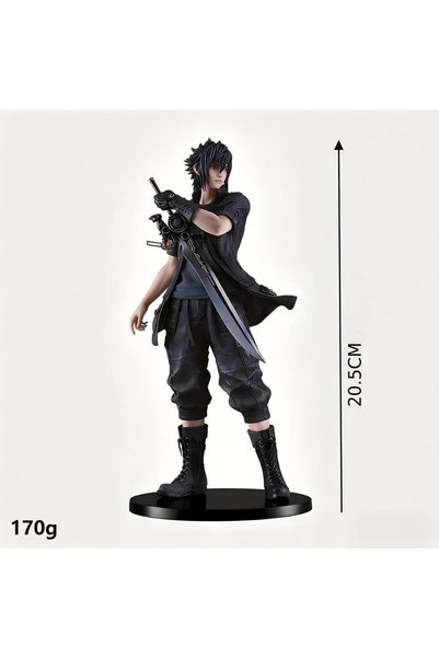 BANDAI 1 XV Noctis Lucis Caelum Figure - Prince Character Model, Anime Game P...