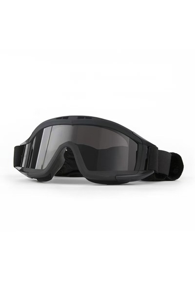 Choice black Tactical Goggles Military Shooting Sunglasses Windproof Sand Con...
