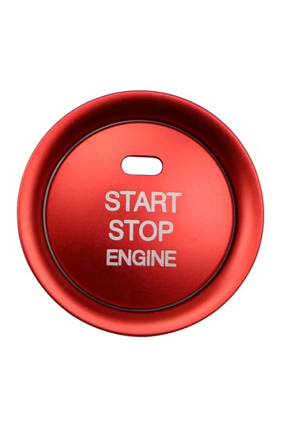 Choice غطاء حلقة مفتاح تشغيل السيارة باللون الأحمر لسيارات مازدا CX5 CX3 CX4 ...