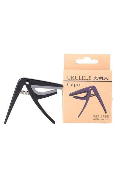 Choice As picture Professional Ukulele Capo Single-handed Quick Change Ukelel...