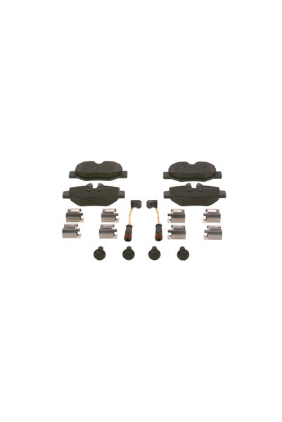 Bosch Σετ τακάκια φρένων, δισκόφρενο 0 986 494 603