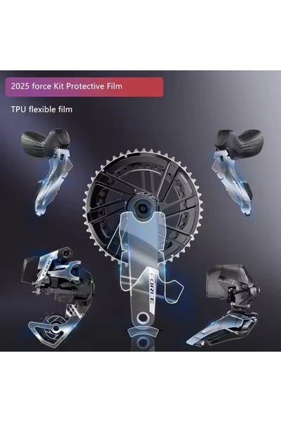 Choice Goupset film Fit For Sarm 2025 Force Kit Protective Film Guards Bike C...