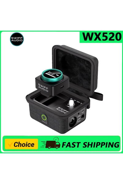 Choice WX520 SWIFF WX520 Monitor System, 5.8GHz Stereo In-Ear Monitoring Syst...