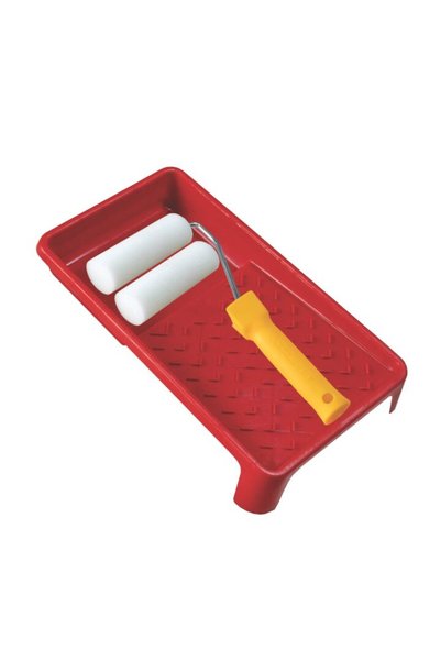 Lumytools Set trafalet cu rezervă și tavă, burete fin, tijă 6 mm, 35x50 mm