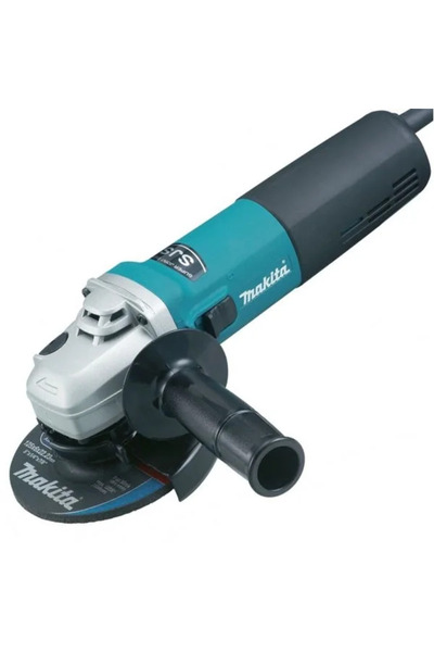 Makita Γωνιακός τροχός με καλώδιο, 1400 W, 125 mm, σταθερή ταχύτητα, ομαλή εκ...