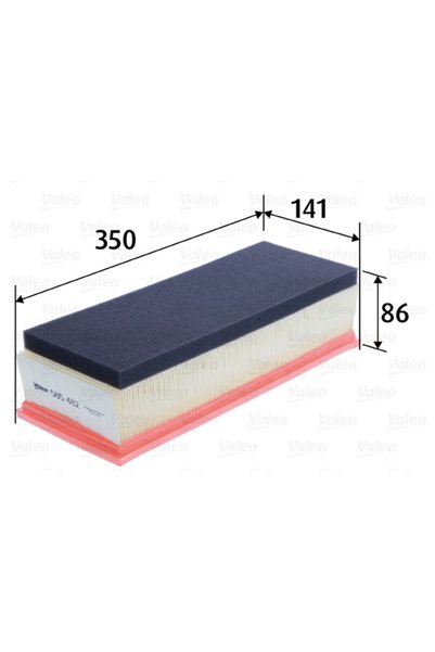 VALEO Air filter 585482