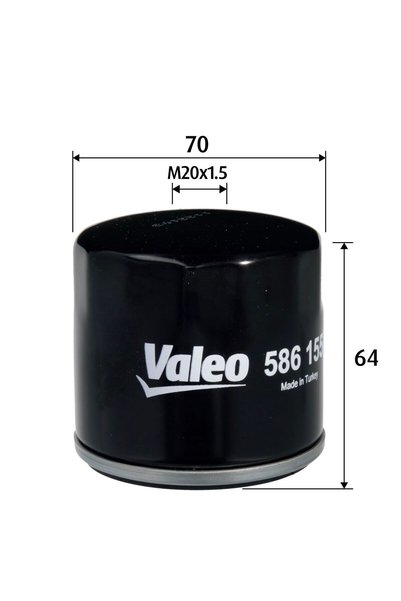 VALEO Oil filter 586155