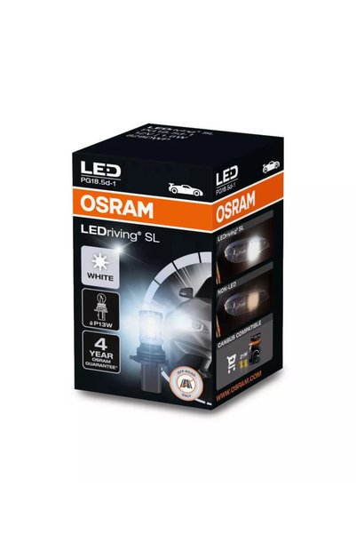 Osram Bec LEDriving SL P13W |   12V - PG18.5d-1 - (Off-Road) 828DWP1BL